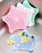 5PCS-kitchen-bathroom-drain-filter-star-shape-3