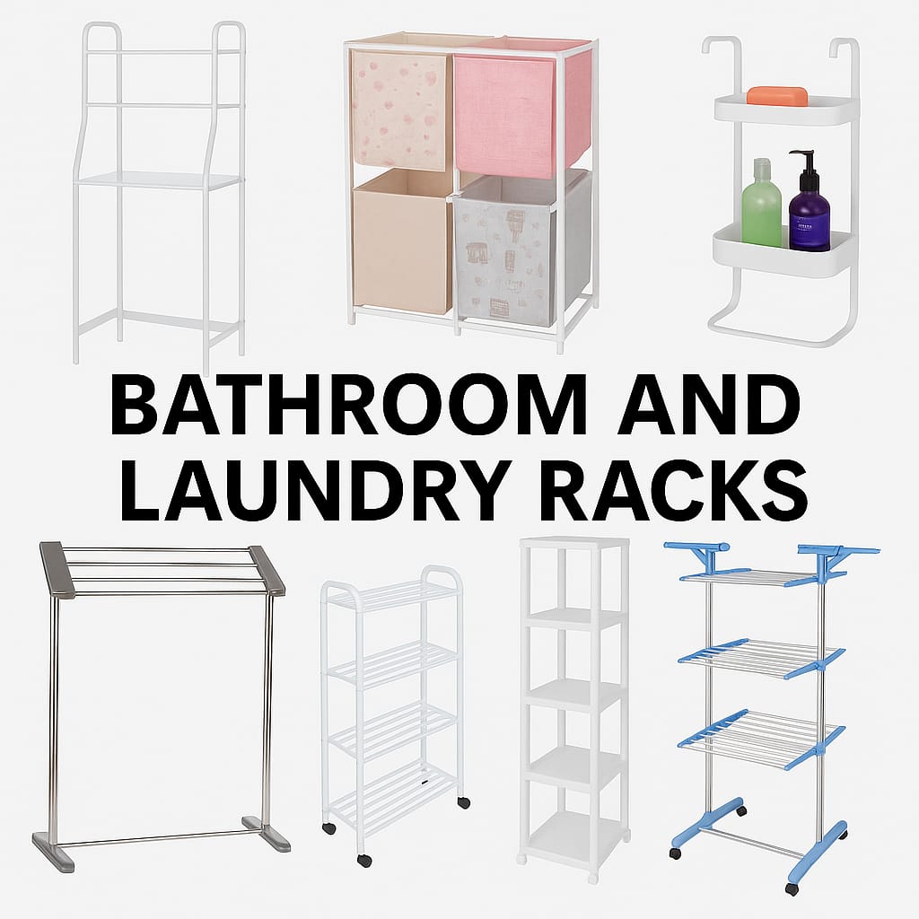Bathroom and Laundry Racks